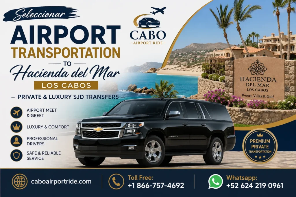 Airport Transportation to Hacienda del Mar Los Cabos – Private & Luxury SJD Transfers Airport_resultado