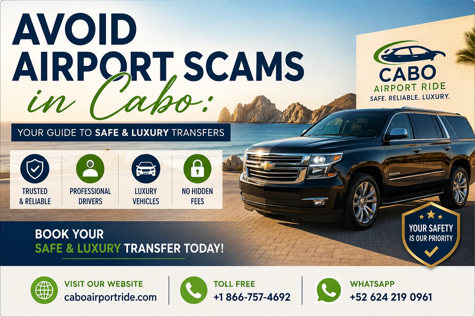 Avoid Airport Scams in Cabo Your Guide to Safe & Luxury Transfers_resultado