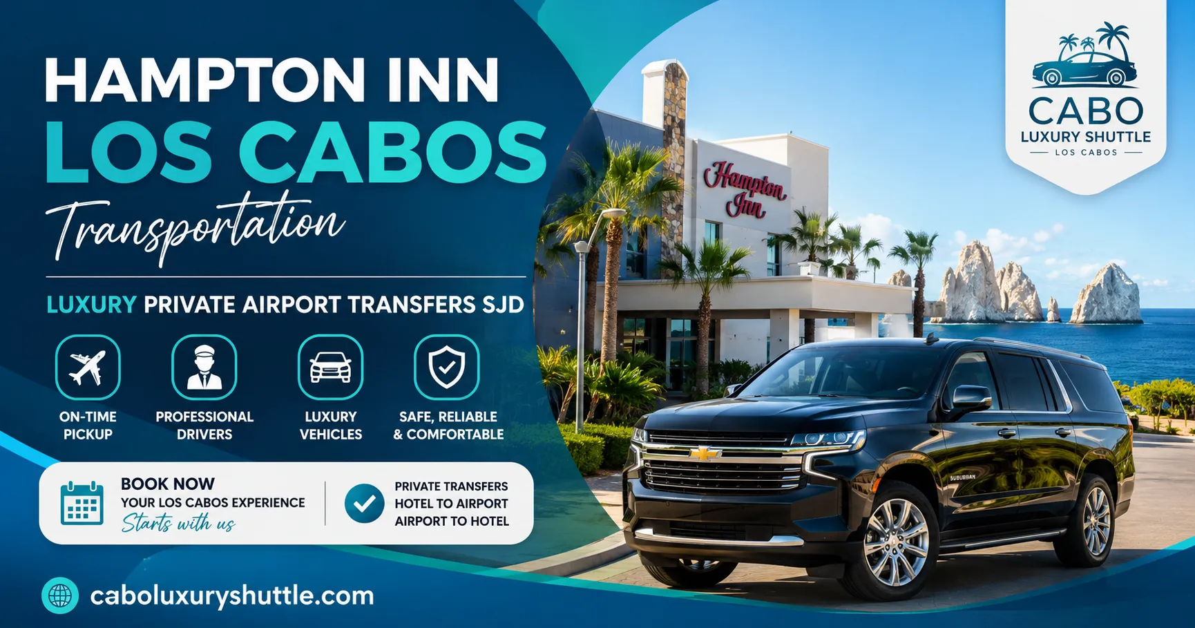 Hampton Inn Los Cabos Transportation Luxury Private Airport Transfers SJD_resultado