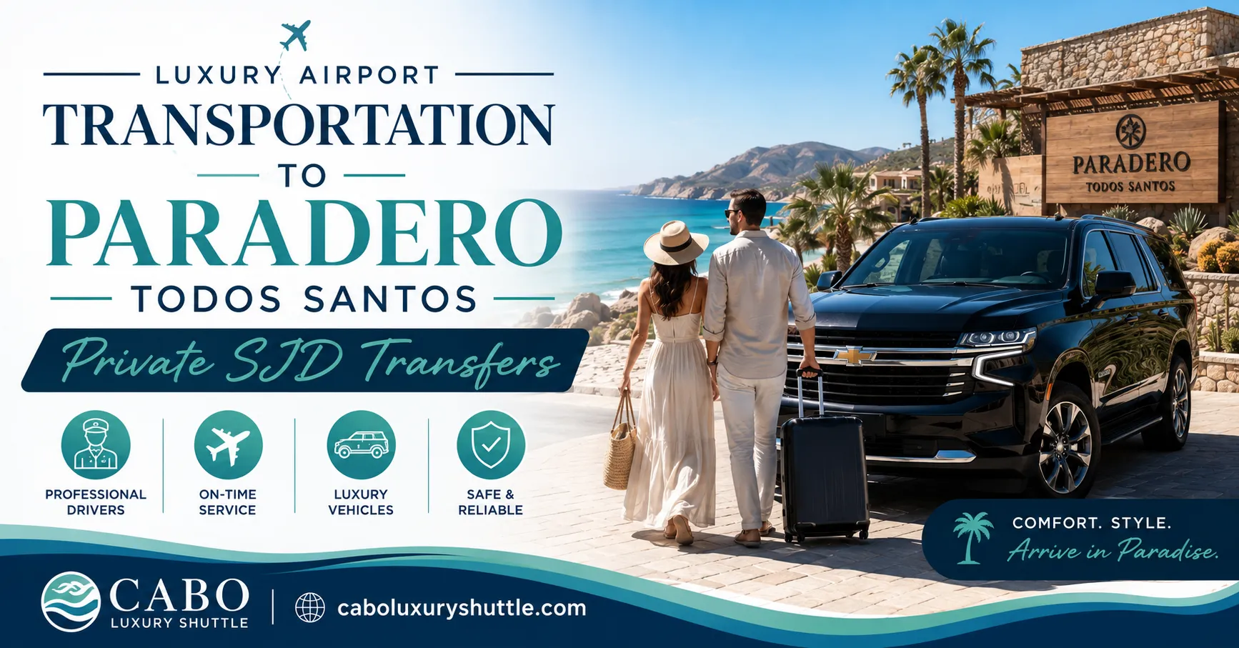 Luxury Airport Transportation to Paradero Todos Santos Private SJD Transfers_resultado