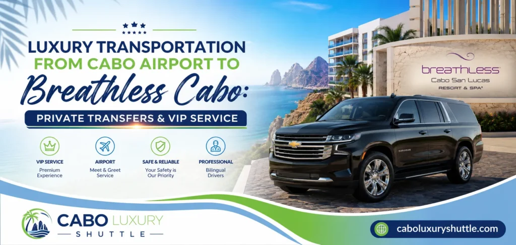 Luxury Transportation From Cabo Airport To Breathless Cabo Private Transfers & VIP Service_resultado