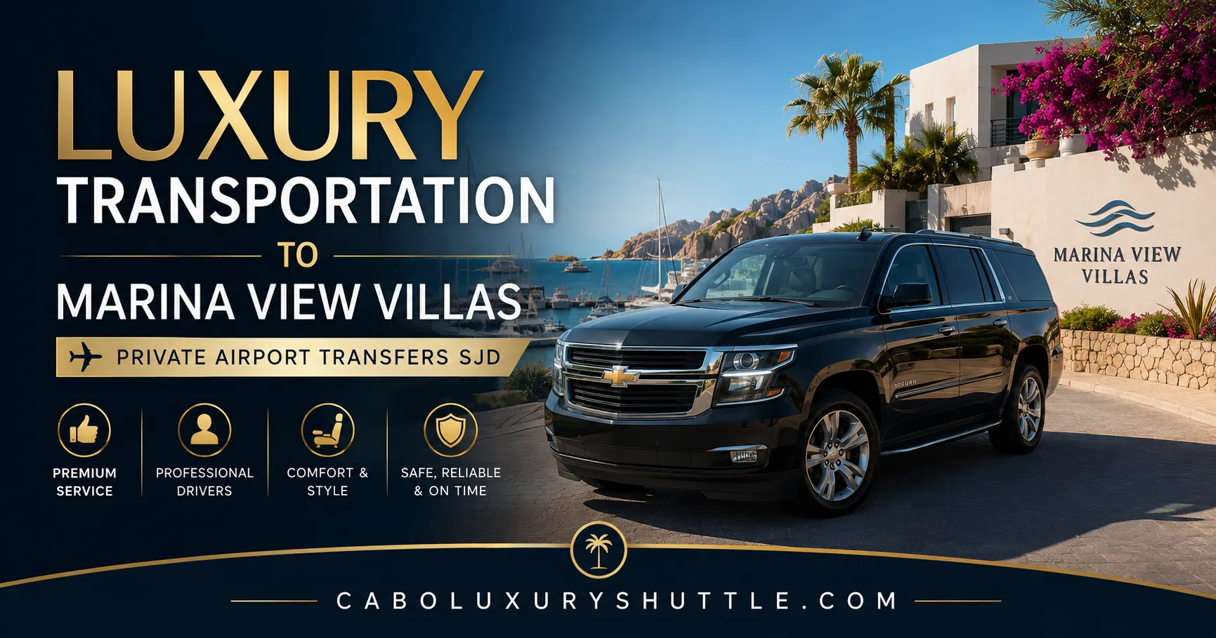 Luxury Transportation to Marina View Villas Private Airport Transfers SJD_resultado