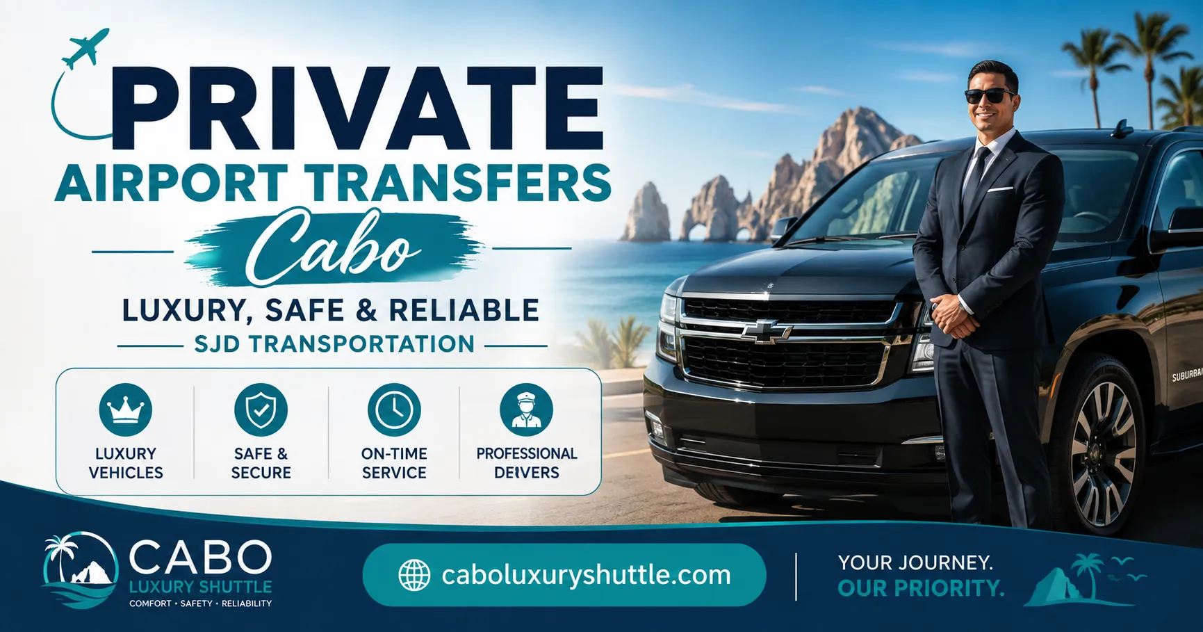 Private Airport Transfers Cabo Luxury, Safe & Reliable SJD Transportation_resultado